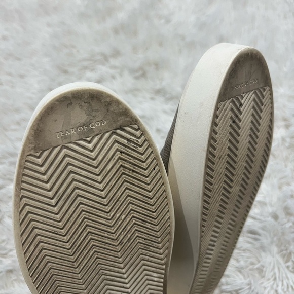 Fear of God 101 Canvas Backless Sneakers - Size 41 US8 - Picture 5 of 11